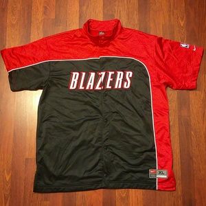 Early 2000's Portland Trailblazer warm up by Nike